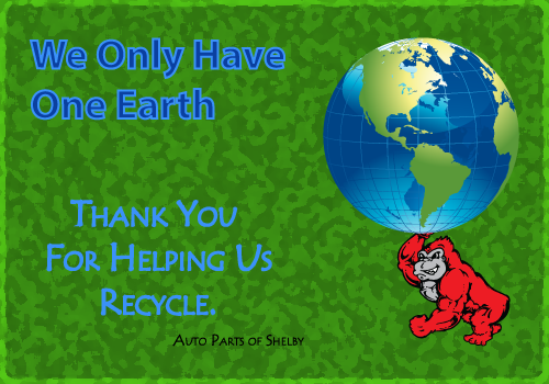 Thank You For Helping Us Recycle