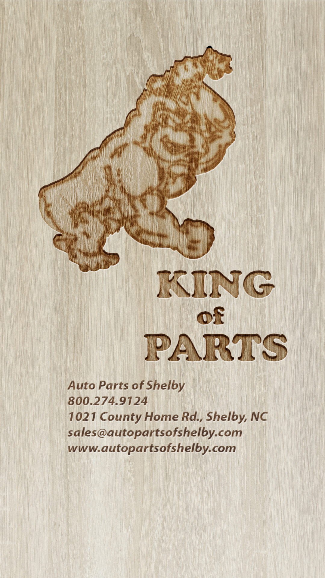 Auto Parts of Shelby engraved wood smartphone wallpaper 1080 x 1920